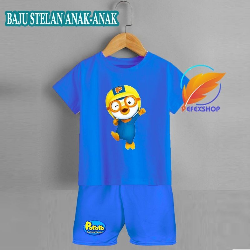 KAOS PORORO BAJU STELAN ANAK PORORO