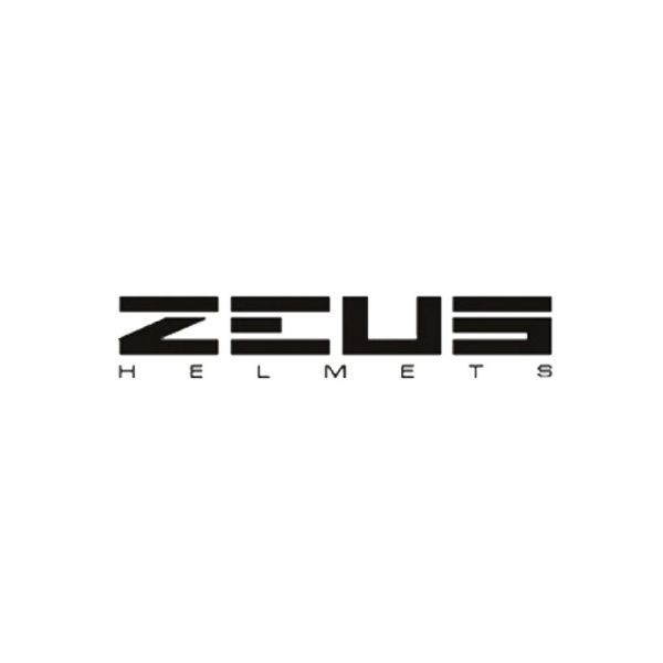 Zeus 613B Whi Aj19 Red Half Face Double Visor Termurah Terlaris Promo