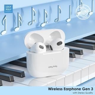 Lolypoly Earphone Wireless Gen 3 With Bass Quality