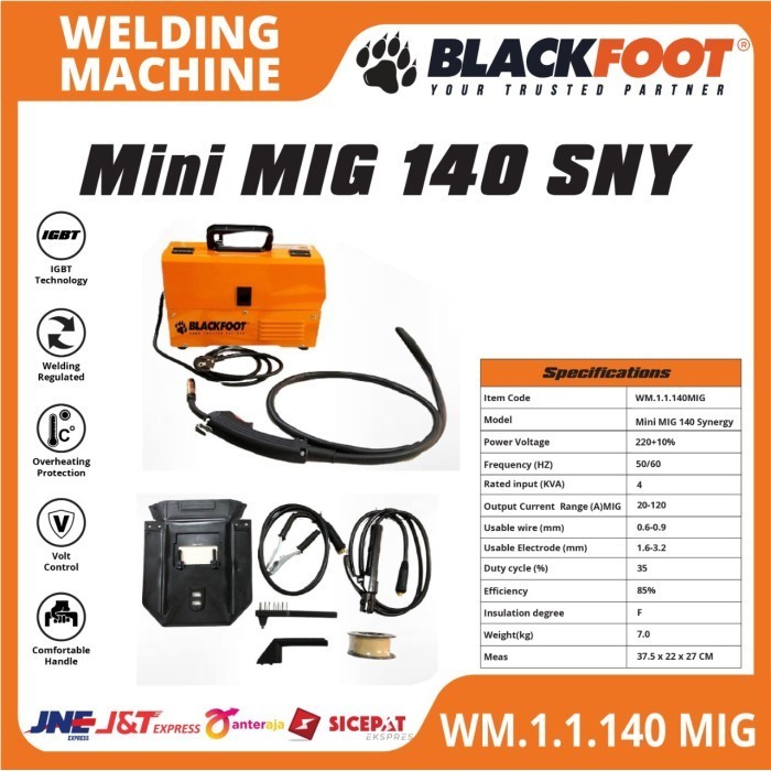 Blackfoot - Trafo Las Type Mini Mig 140 Sny (Mma & Mig) - Terbaik