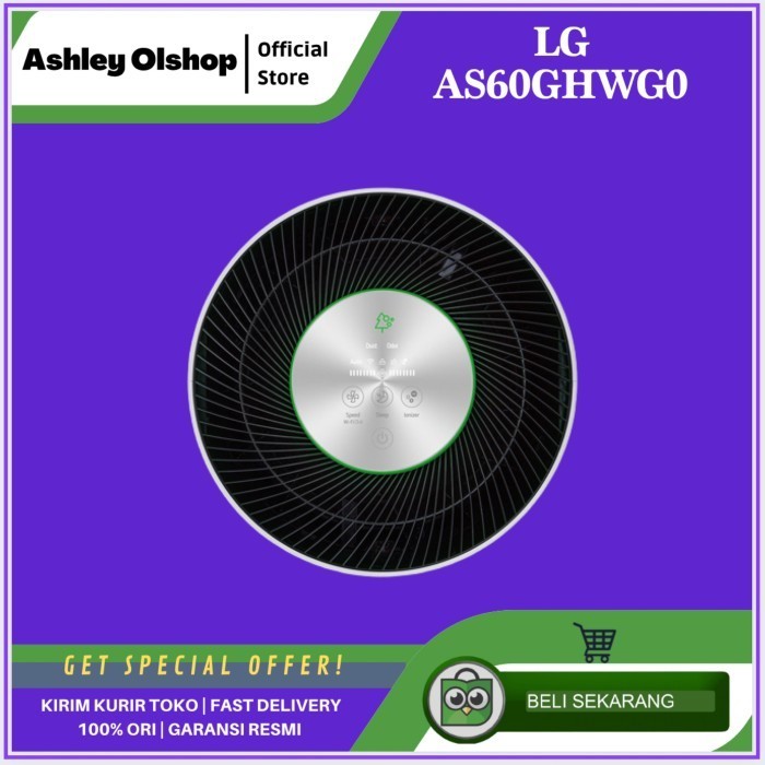 Air Purifier Lg As60Ghwg0 61 M Lg Puricare 360 Hit Air Purifier