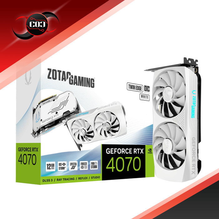 Zotac Gaming Geforce Rtx 4070 12Gb Twin Edge Oc White Edition