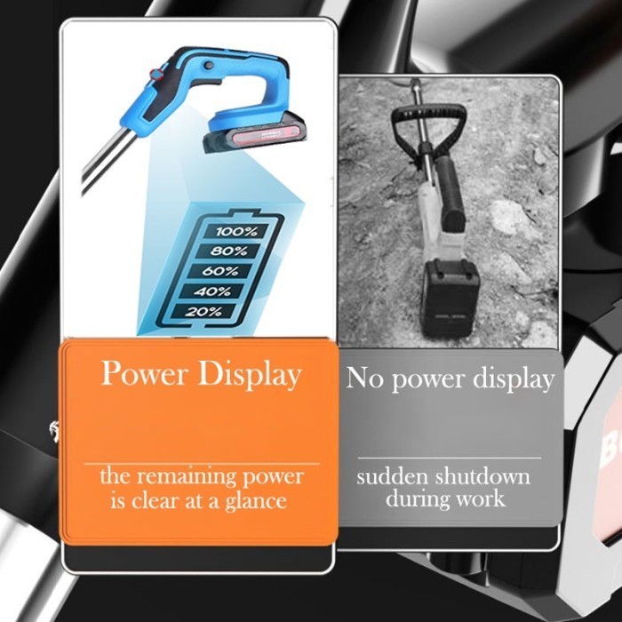 Ironhoof Mesin Potong Rumput 48V Mesin Pemotong Rumput Baterai Taman Termurah Terlaris Promo