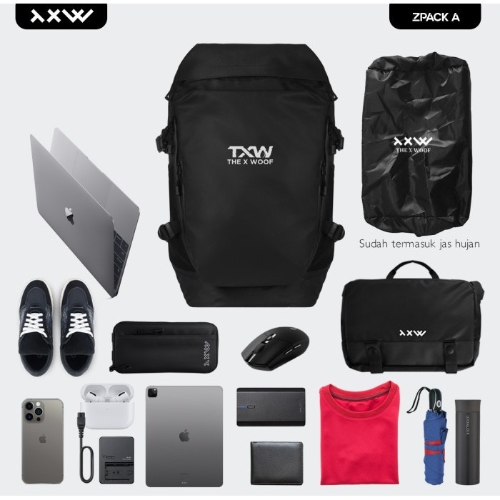 Tas Travel Bag Backpacker Hiking Trekking Waterproof The X Woof Zpacka