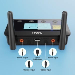 Bluetooth Transmitter 1Mii B03Pro Plus Ultra Long Range Receiver Termurah Terlaris Promo