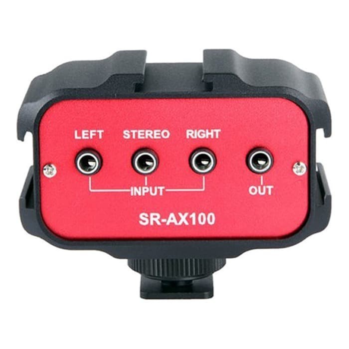 Saramonic Sr Ax100 Sr-Ax100 Passive 2 Channel Audio Adapter Original