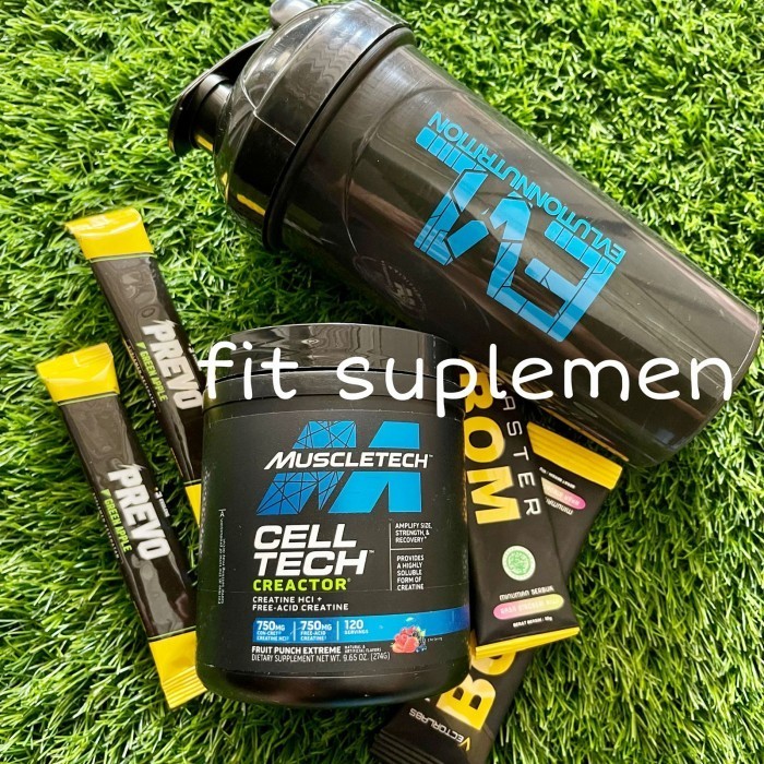 CREACTOR CELL TECH 120 SERVINGS MUSCLETECH CREATINE HCL CELLTECH NEW