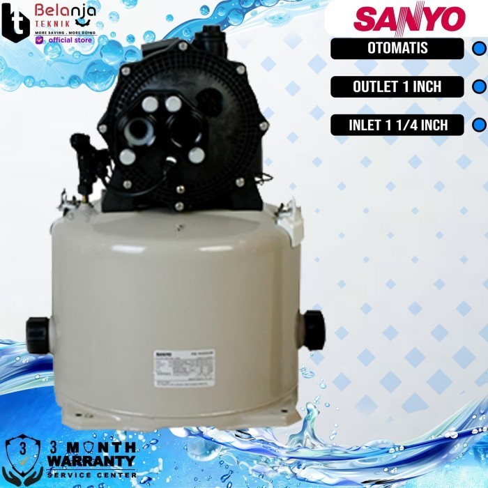 Mesin Pompa Air - Jet Pump Sanyo - Pdh 255 Jp - 30 Meter