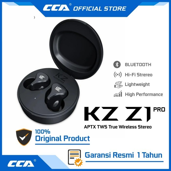 Kz Z1 Pro Tws True Wireless Stereo Bluetooth 5.2 Earphone Tws Termurah Terlaris Promo