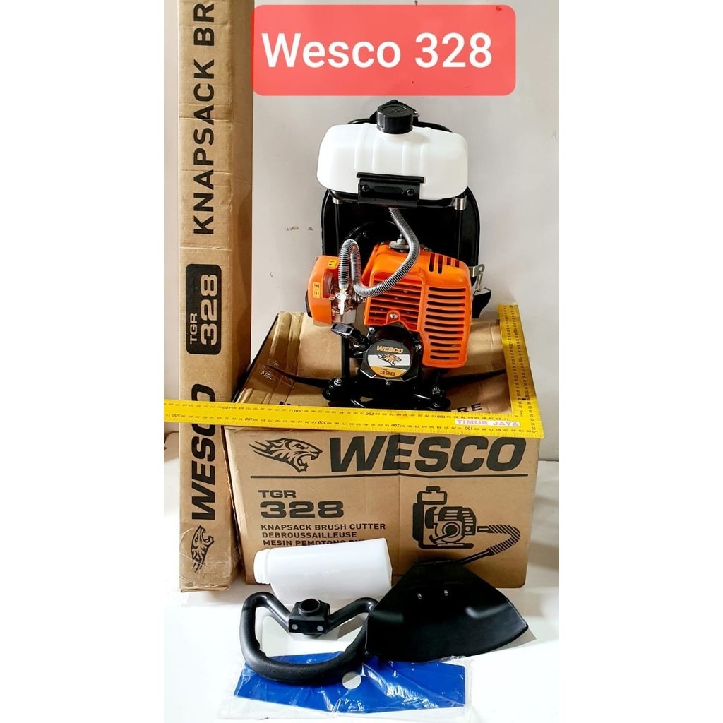 Redfox 338 Recoil Brush Cutter Mesin Potong Rumput Gendong Sumura