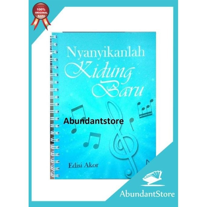 

Buku Nyanyikanlah Kidung Baru Edisi Akord - Nkb Akord