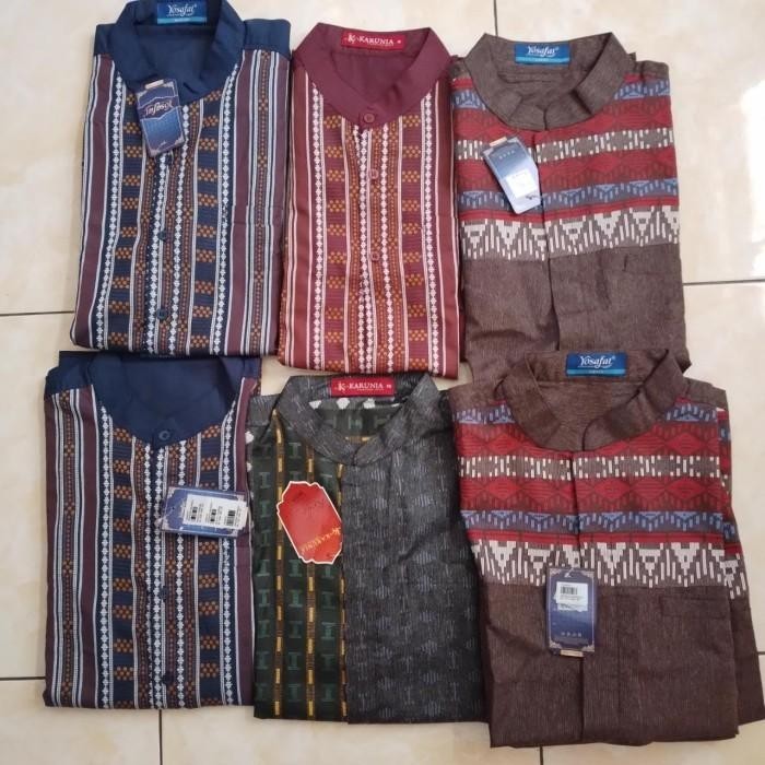 Baju Koko Pria Gufo Jakjazz Dewasa Lengan Pendek Panjang Premium Putih