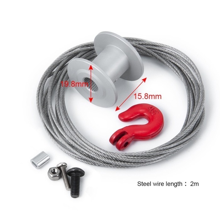 Winch wheel drum servo 25t PTO