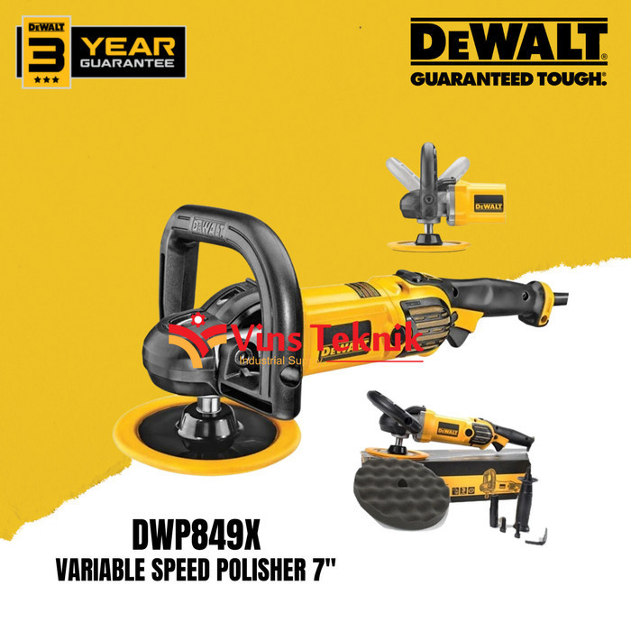 Dewalt Dwp849 X Mesin Poles Polisher Dewalt Dwp 849 X