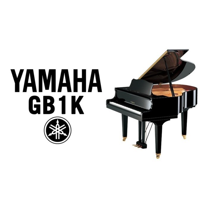 Yamaha Baby Grand Piano Yamaha GB1K GB-1K GB1K-PE Polished Ebony Hitam