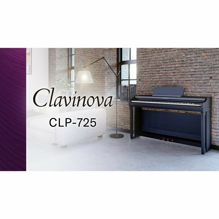 Yamaha Clavinova CLP 725 Digital Piano - Rosewood