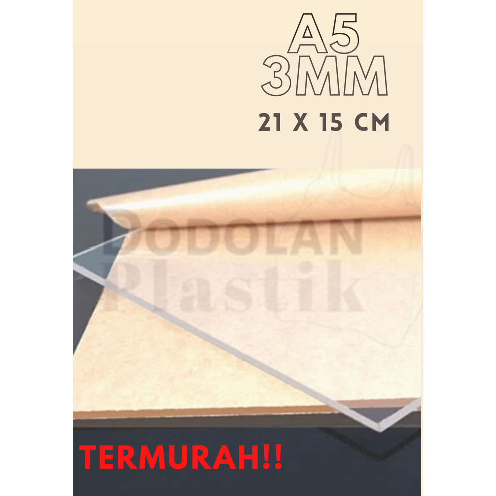 Akrilik lembaran A5 3MM