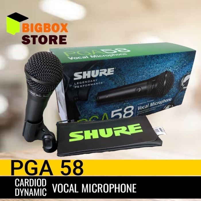 Microphone / Mic Shure Pga58 / Pga 58 / Pga-58 Original