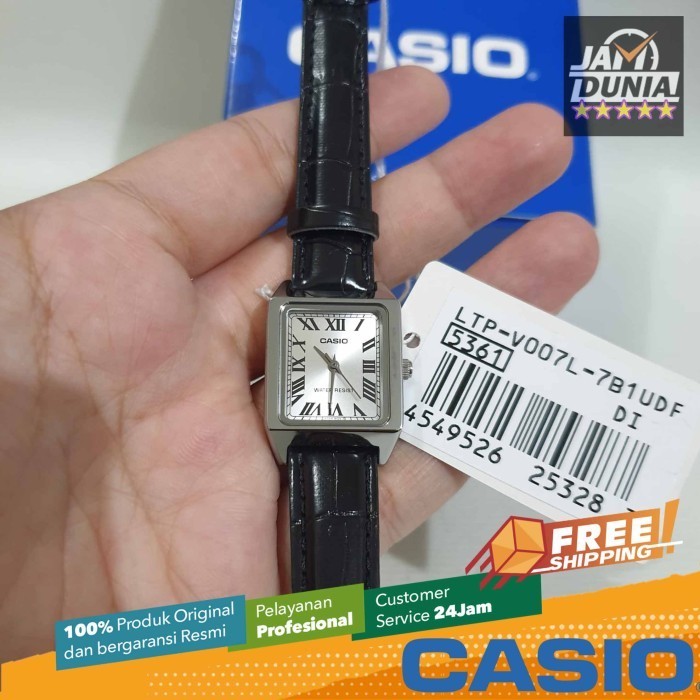 Casio Original Ltp-V007L-7B1 Ltp V007L 7B1 V 007 L Ltpv007 Wanita Termurah Terlaris Promo
