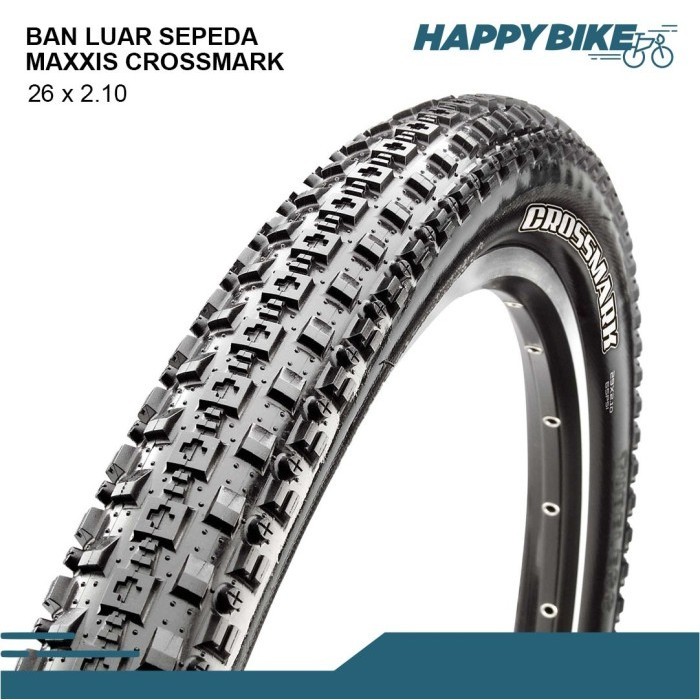 Maxxis Tire Ban Luar Sepeda Mtb Crossmark 26 X 2.10