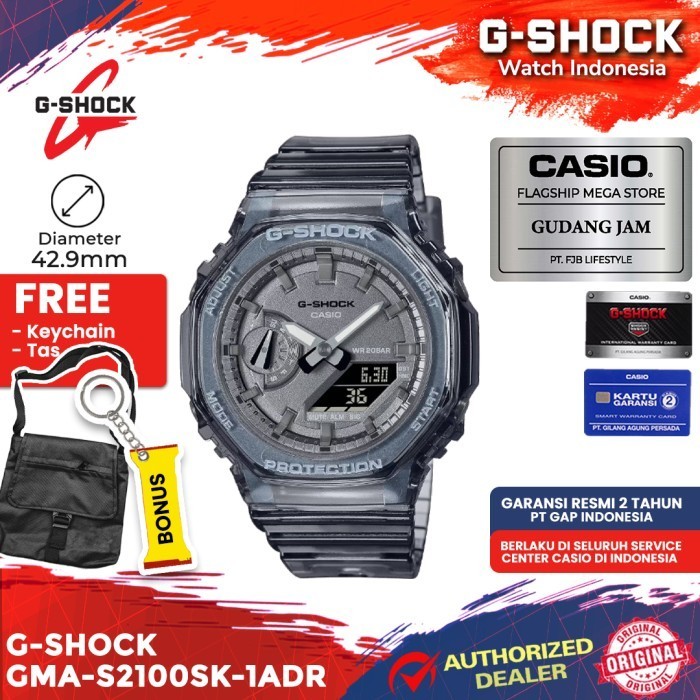 G-Shock Gshock Gma-S2100Sk-1Adr Gma-S2100Sk Gma-S2100 Gmas2100Sk