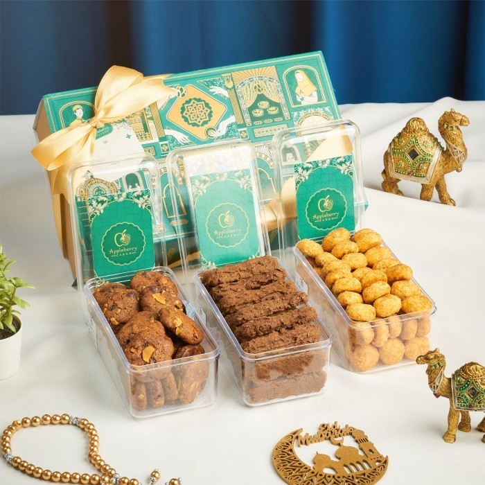 

Parsel Hamper Premium Cookies by Appleberry Cakes Lebaran Natal Imlek