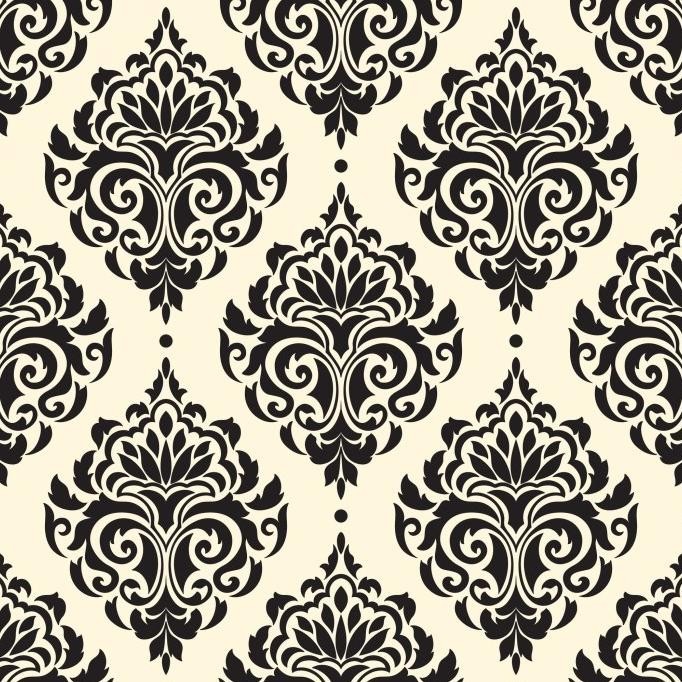 

Stencil Dinding, Wall Stencil, Flower Stencil Motif 16