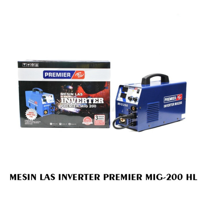 Trafo Las Hl Mesin Las Mig 200A Tanpa Gas Welding Gasless