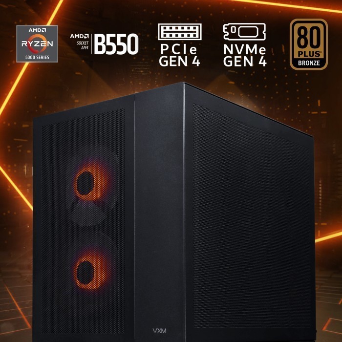 Imba Amd Pc Ryzen 7 5700X Rtx 4060 16Gb Rakitan Gaming Pc