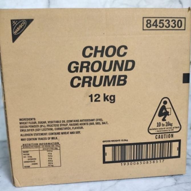 

Topping Biskuit Halus Choc Ground Crumb 1Kg SS