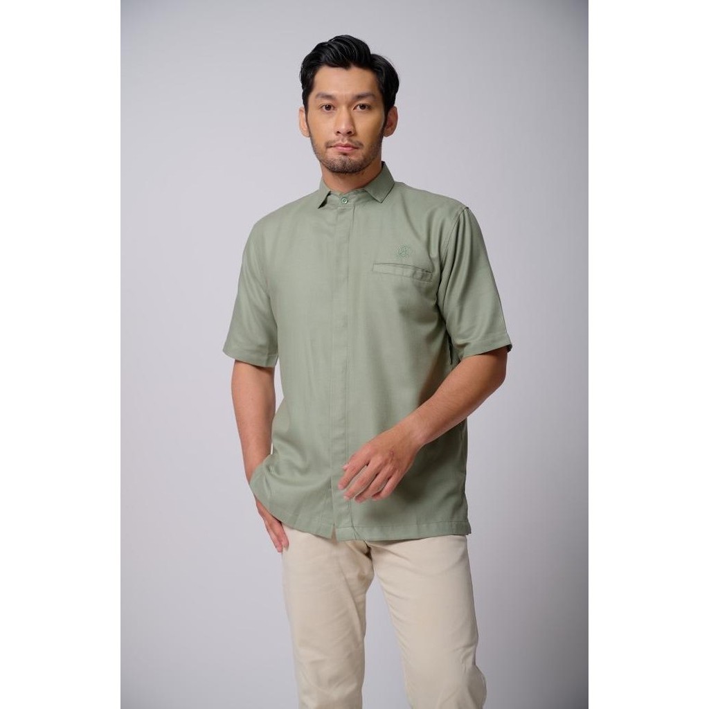 Gerai Hawa - Dary Green Kemeja Koko - Metamorfosa