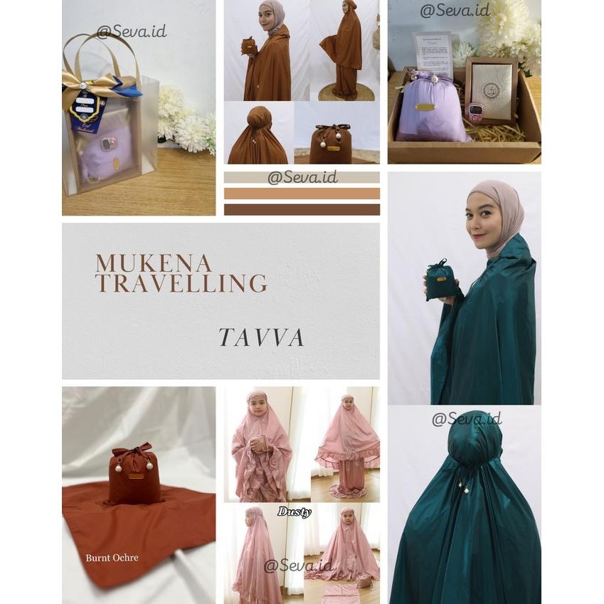 Sale Now Tavva Mukena Traveling Mukena Tavva Jumbo Mukena Mini Tavva Original Pengiriman Cepat