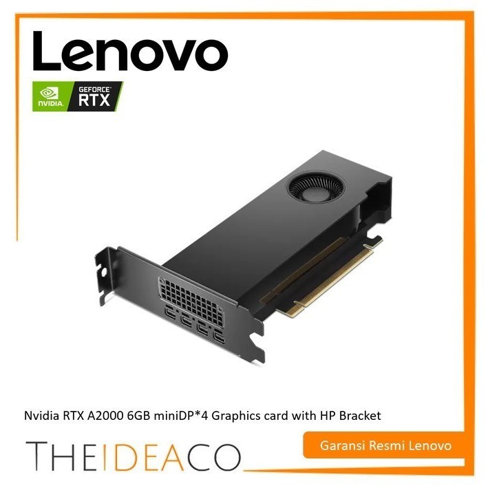 Nvidia Rtx A2000 6Gb Minidp*4 Graphics Card