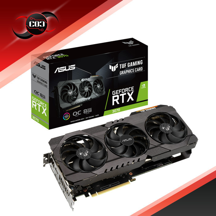 Asus Tuf Gaming Geforce Rtx 3070 Oc 8Gb Gddr6
