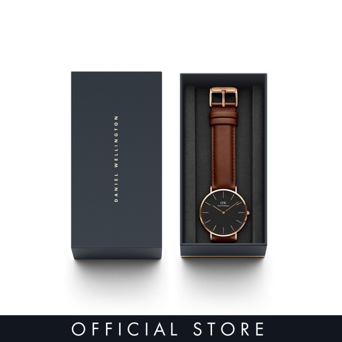 Daniel Wellington Classic Black St. Mawes 40 Rose Gold - Dw00100124