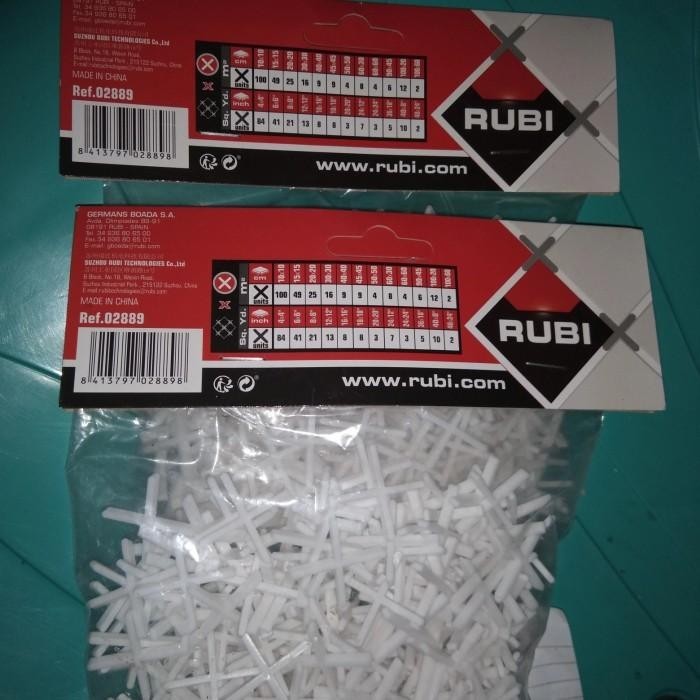 Pembatas Nat Keramik Ruby Tile Spacer 1 Mm Untuk Granit Kramik Marmer