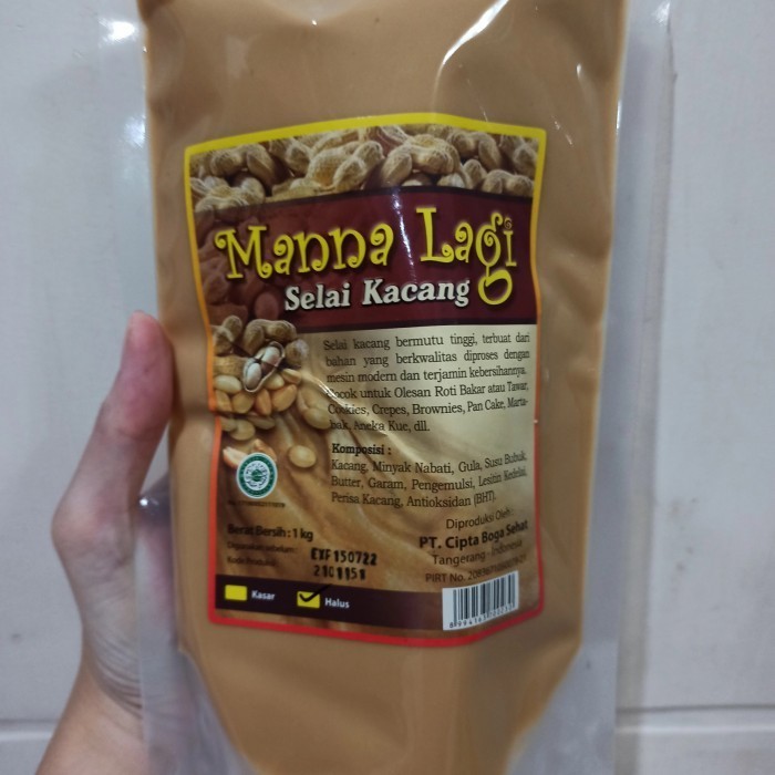 

SELAI KACANG MANNALAGI HALUS 1KG