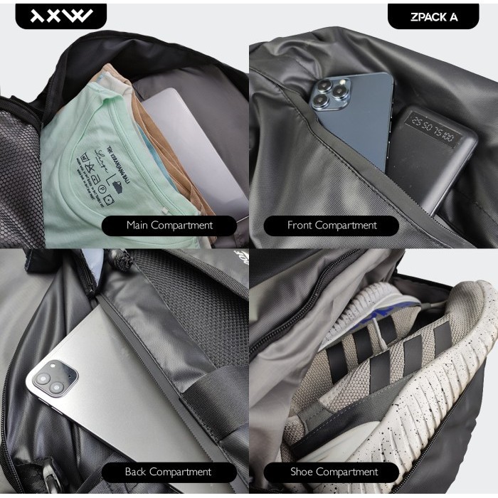 Tas Travel Bag Backpacker Hiking Trekking Waterproof The X Woof Zpacka