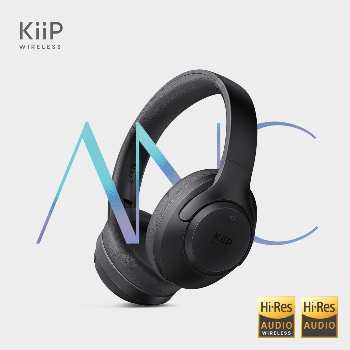 Kiip Wireless Th90 Anc Wireless Over-Ear Headphone Spatial Audio