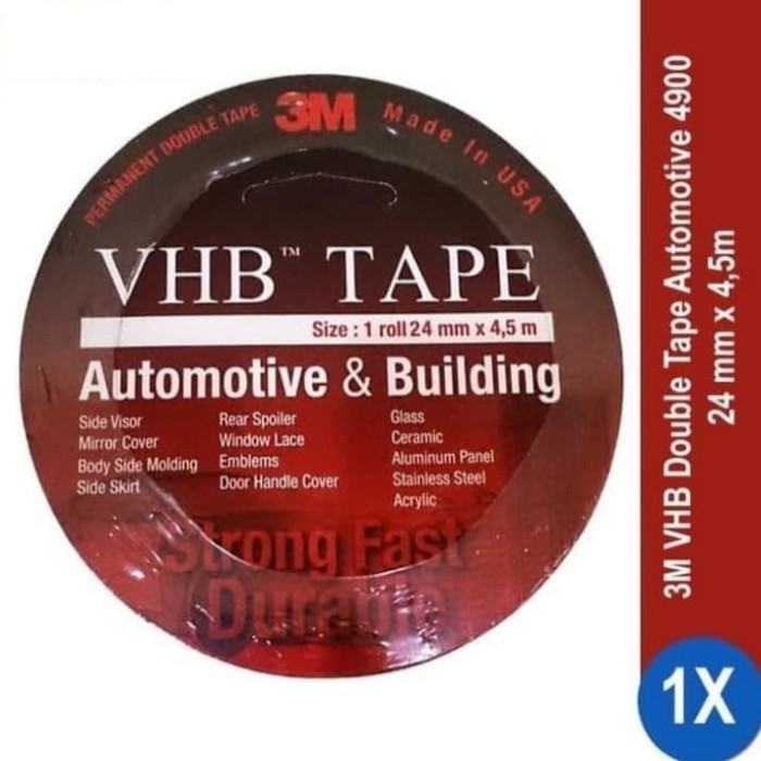 

JUAL Double Tape Original 3M VHB 24mm Super Kuat Super Lengket