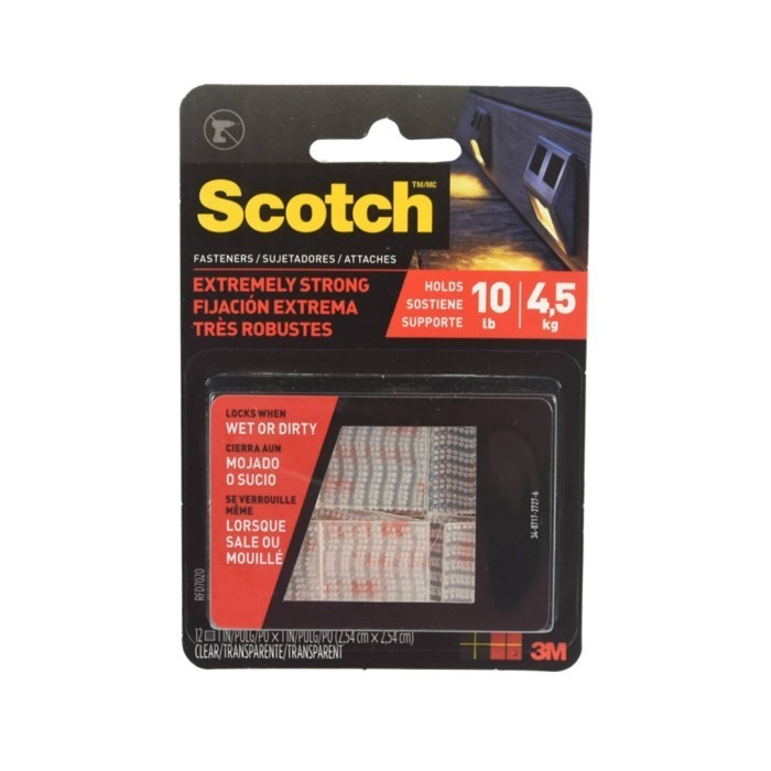 

DISKON 3m Scotch Extreme Faster Pengikat Velcro 2.52.5 Cm - Transparan