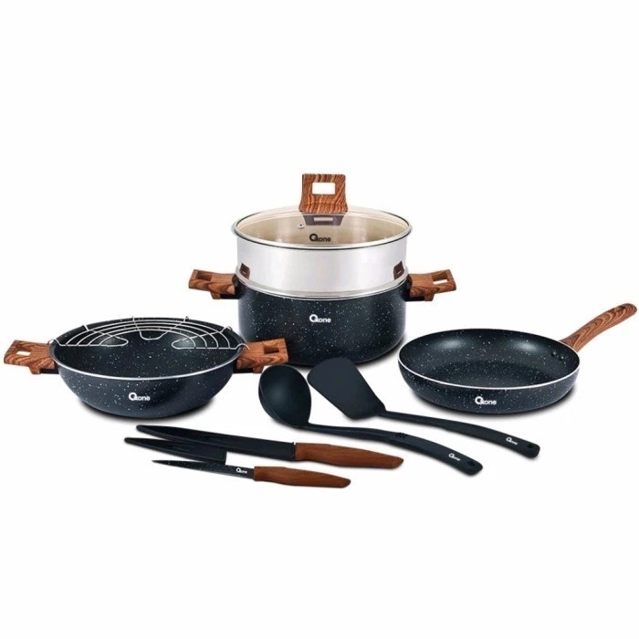 Oxone Ox997 Performa Cookware Set Black