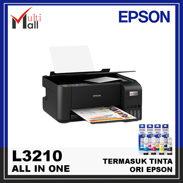 Printer Epson Ecotank L3210 All In One Ink Pengganti L3110