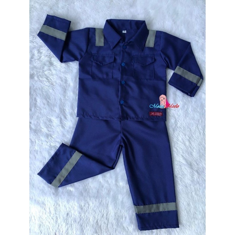 DISKON BAJU ANAK KOSTUM WEARPACK PLN KOSTUM PHOTOBOOTH BAYI STELAN BAJU PLN BAJU SAFETY ANAK