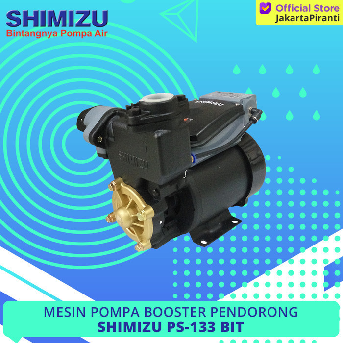 Mesin Pompa Booster Shimizu Ps-133 Bit / Shimizu Ps 133Bit