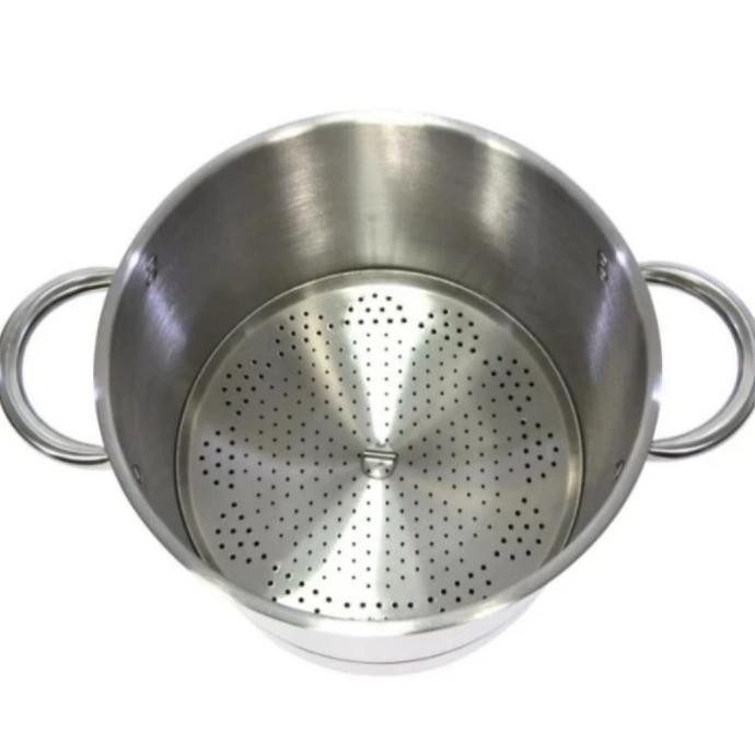 SUPRA Stock Pot Steamer Besar 8QT Panci Kukus Langseng 8 QT Stainless TRS