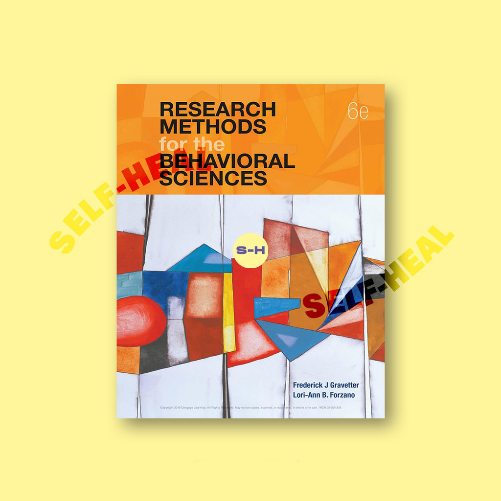 

Research Methods for the Behavioral Scienc - Frederick J Gravetter