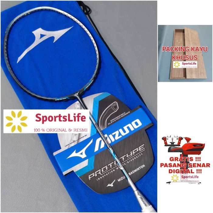 RAKET BADMINTON MIZUNO PROTOTYPE X3 ORIGINAL
