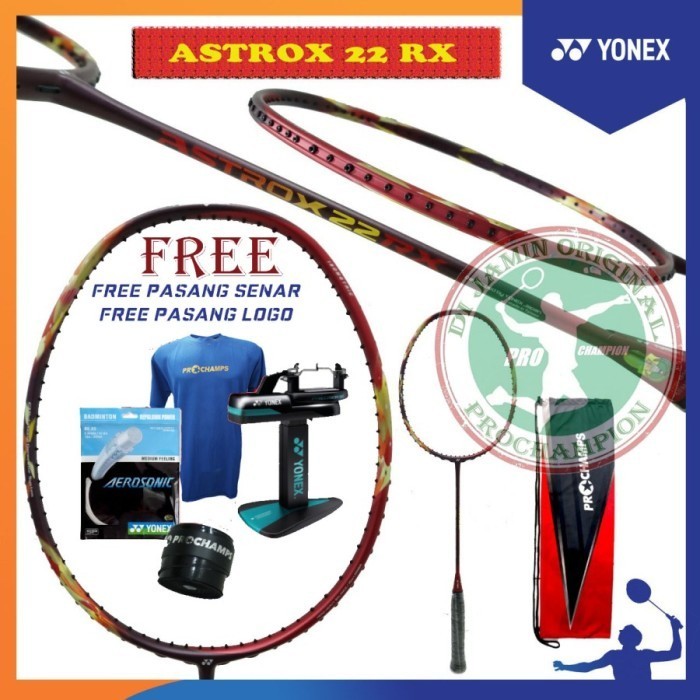 YONEX ASTROX 22 RX RAKET BADMINTON ORIGINAL
