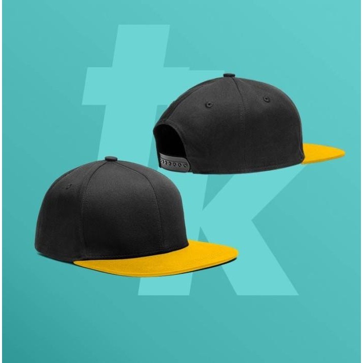 Topi Snapback Nama Tulisan Gambar Logo Sablon Bebas Warna Polos Custom Cod Dan Best Seller